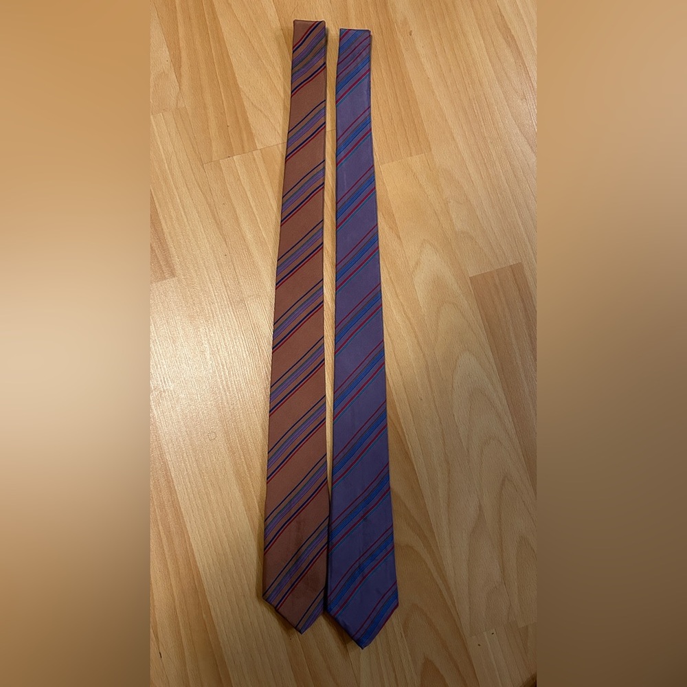 Pair of new and nice Italian ties